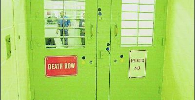 Corredor de la muerte en una cárcel de EEUU.