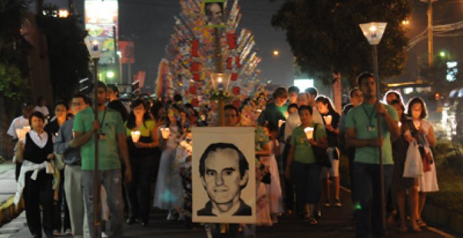 Acto de homenaje a Ellacuría en El Salvador.