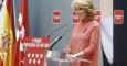 La presidenta de la Comunidad de Madrid, Esperanza Aguirre.