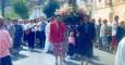 Procesión en honor a la Virgen del Pilar en Libros. FOTO: DIARIO DE TERUEL