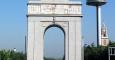 Arco de la Victoria situado en la entrada a la Ciudad Universitaria de Madrid.- Asociación Foro por la Memoria democrática