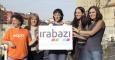 Las portavoces de la plataforma social y política Irabazi-Ganemos Euskadi posan en Bilbao. /EFE
