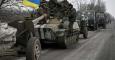 Un convoy de tropas ucranianas se prepara para desplazarse hacia el este del país. /REUTERS