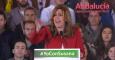 Susana Díaz carga contra el PP y Podemos durante un mitin en Jaén