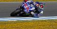 Jorge Lorenzo, durante la segunda jornada de entrenamientos del Gran Premio de Jerez. - EFE