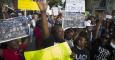 Manifestación en las calles de Baltimore en repulsa por la muerte de Freddie Gray. - EFE