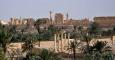 Vista general de Palmira el 18 de mayo, después de que el Estado Islámico disparase sobre ella cohetes matando a varias personas. AFP