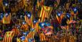 Estelades en las gradas del Camp Nou. / REUTERS