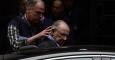 Rodrigo Rato sale detenido de su domicilio en Madrid. Foto: Javier Soriano (AFP)