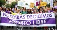 Manifestación de Madrid con motivo del Día Internacional por la Despenalización del Aborto./ EFE