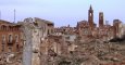 El pueblo viejo de Belchite, lugar donde sucedió una de las batallas más sangrientas de la Guerra Civil