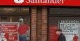 Una sucursal del Banco Santander en el Reino Unido. REUTERS