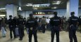 Agentes de policía en el aeropuerto de Barajas, donde Carlos Salamanca fue comisario. EFE