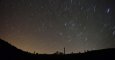 Las perseidas o lágrimas de San Lorenzo  en la localidad cántabra de San Miguel de Aguayo.EFE/ Pedro Puente Hoyos