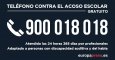 Este es el teléfono contra el acoso escolar: 900 018 018