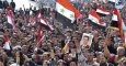 Imagen de archivo de una manifestación en Siria. EFE