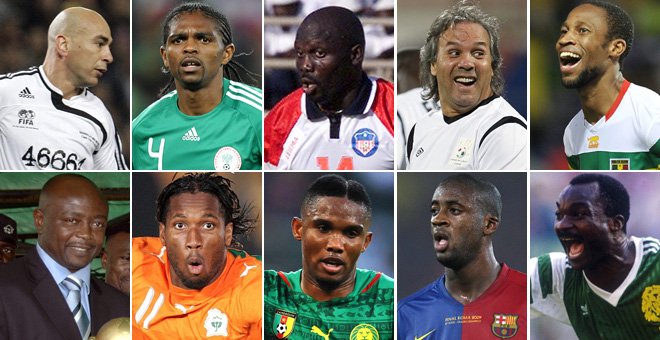 Estos son los diez futbolistas que hemos elegido como los mejores de la historia del fútbol africano.