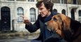 Sherlock, interpretado por Benedict Cumberbatch durante una secuencia en la temporada 4.