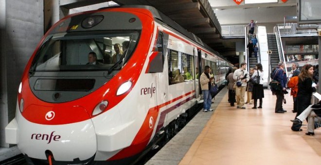 Tren de cercanías de Renfe. EFE