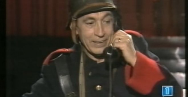 El cómico Miguel Gila en TVE