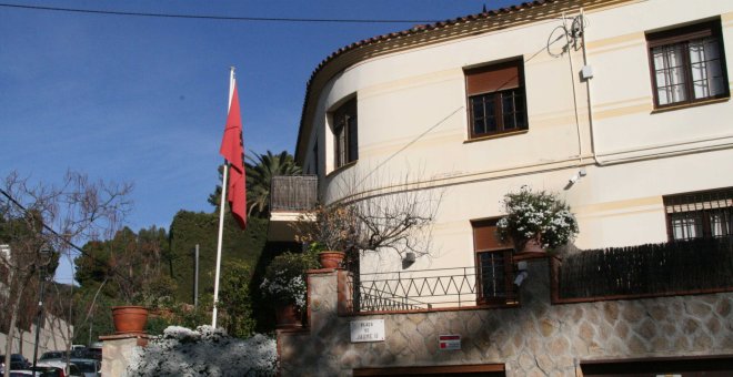 El consolat d'Albània, que també acull el Cos Consolar de Barcelona. POL·LEN EDICIONS