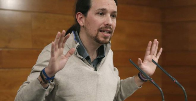 Pablo Iglesias se plantea dejar su escaño si no gana en Vistalegre II / EFE