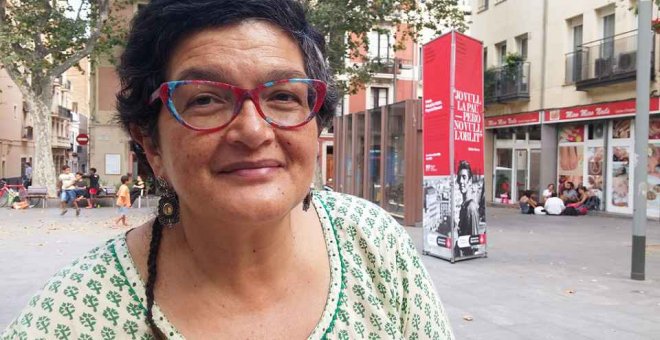 María del Rosario Vázquez va renunciar a obtenir l'estatut de refugiada. ANNA PALOU