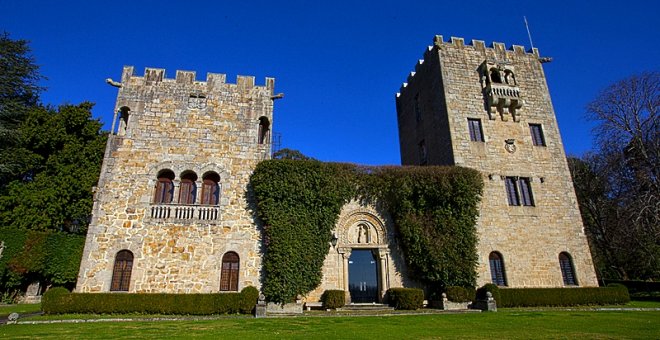 Exteriores del Pazo de Meirás. MANUEL MARRAS