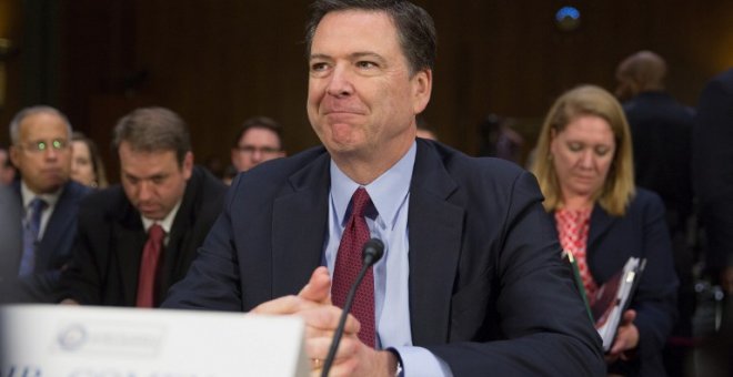 El director del FBI, James Comey. - AFP