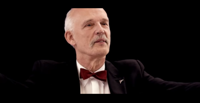 Janusz Korwin-Mikke, el eurodiputado polaco que siembra el odio en el Parlamento / YOUTUBE