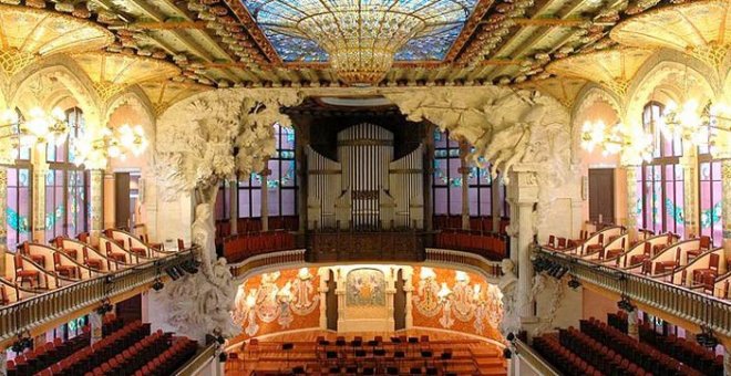 El Palau de la Música Catalana.