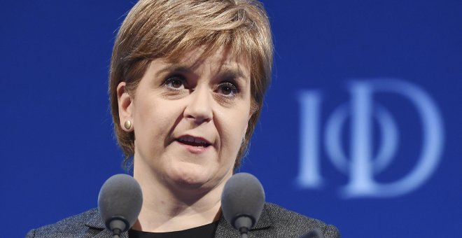 Nicola Sturgeon buscará la aprobación para la convocatoria de un segundo referéndum de independencia de Escocia. EFE
