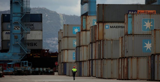 Imagen del puerto de Algeciras. REUTERS