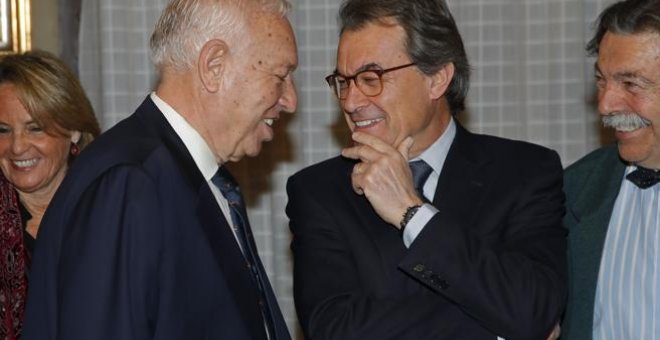 Imagen de archivo de Margallo y Artur Mas / EFE