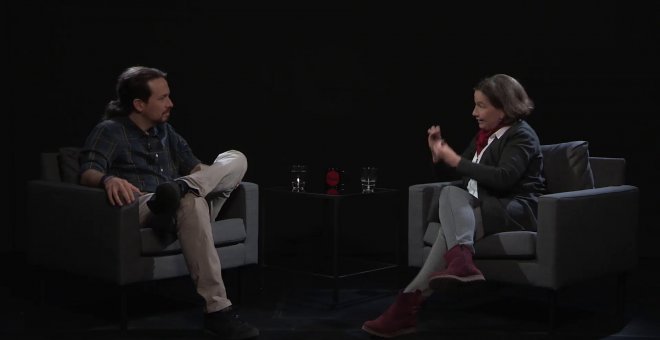 Pablo Iglesias entrevista a Raquel Gutierrez en 'Otra Vuelta de Tuera'