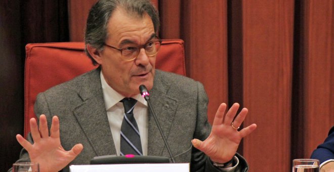 Artur Mas comparece en el Parlament per responder sobre financiación de CDC