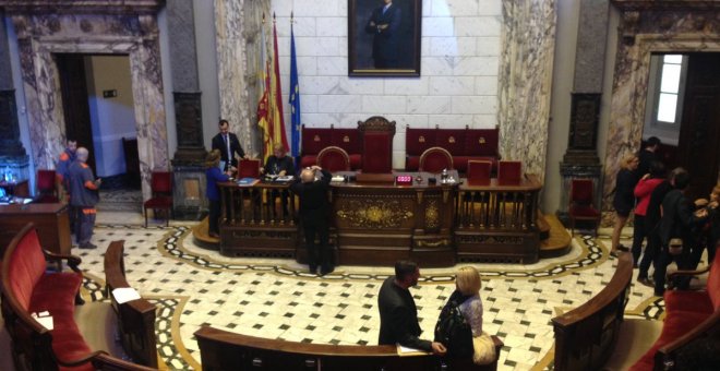 Pleno del Ayuntamiento de València.- @AjuntamentVLC