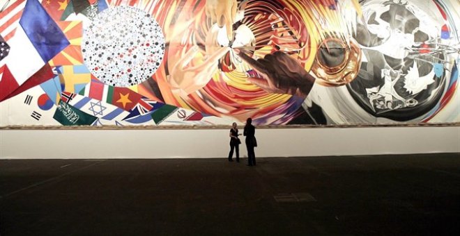 Obra de James Rosenquist. REUTERS