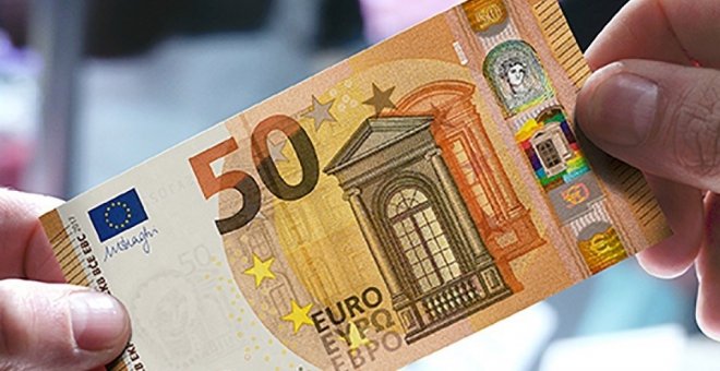 Nuevo billete de 50 euros.