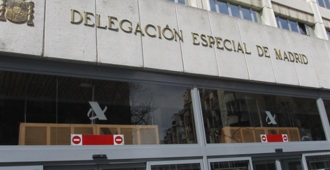 Edificio de la Agencia Tributaria en Madrid. E.P.