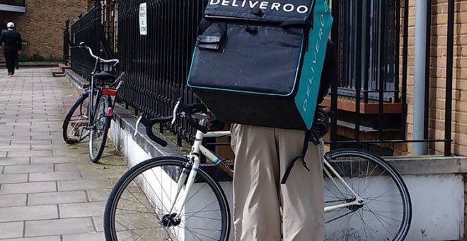 Repartidor de Deliveroo