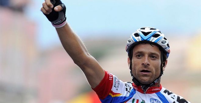 Michele Scarponi, en una imagen de archivo.  EFE/EPA/MAURIZIO BRAMBATTI