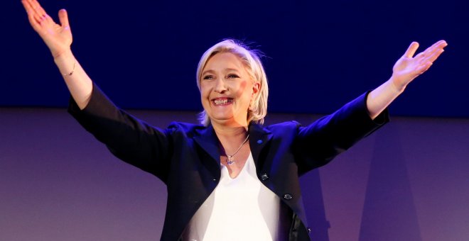 La candidata a la Presidencia de Francia por el partido ultraderechista Frente Nacional, Marine Le Pen.- REUTERS
