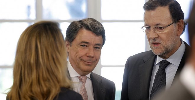 Ignacio González y Mariano Rajoy, en una foto de 2013