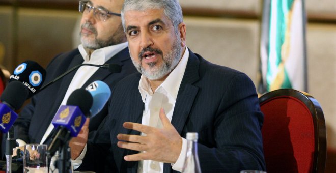 Khaled Meshal, líder de Hamas. REUTERS/Naseem Zeitoon