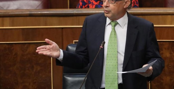 Montoro interviene en el Congreso de los Diputados. | ZIPI (EFE)