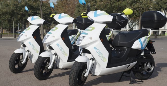 Las motos eléctricas que estarán disponibles en Madrid.