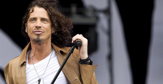 Chris Cornell, durante un concierto en Holanda en 2009. EFE/Valerie Kuypers