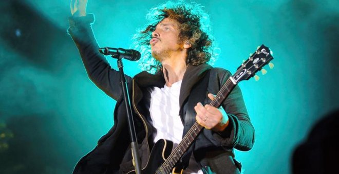 El cantante Chris Cornell durante un concierto en Berlín en 2012. EFE/Britta Pedersen