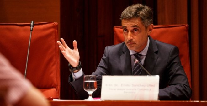 Emilio Sánchez Ulled, en una comparecencia en julio de 2016 en el Parlament. EFE